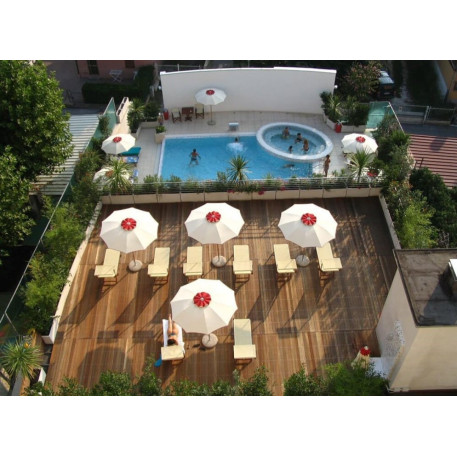 Зонт садовый Crema Outdoor Narciso ø200 см Bianco3