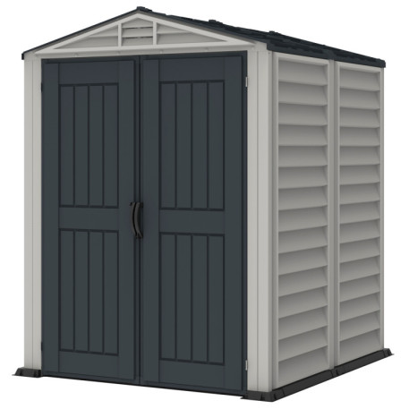 Сарай пластиковый YARDMATE 171X171X210 Серый3