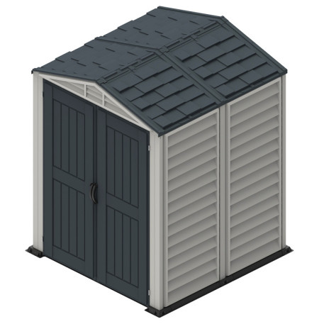 Сарай пластиковый YARDMATE 171X171X210 Серый4