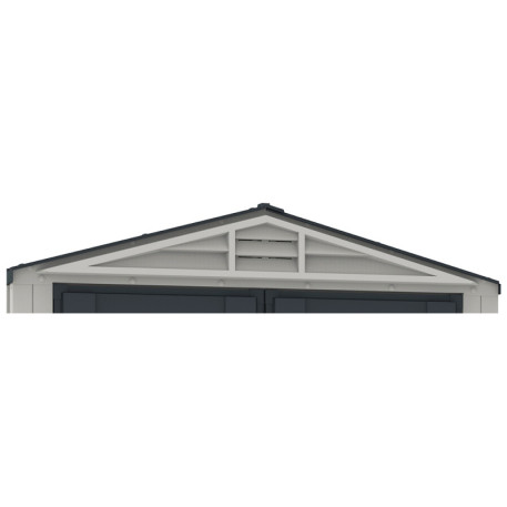 Сарай пластиковый YARDMATE 171X171X210 Серый7