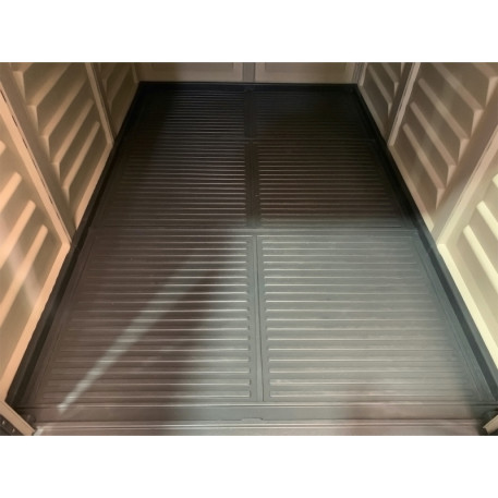 Сарай пластиковый YARDMATE 171X171X210 Серый1
