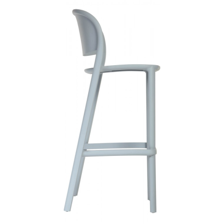 Барный стул EZPELETA Trena Stool Blue Grey Серый 3