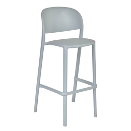 Барный стул EZPELETA Trena Stool Blue Grey Серый 