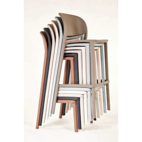 Барный стул EZPELETA Trena Stool Blue Grey Серый 6