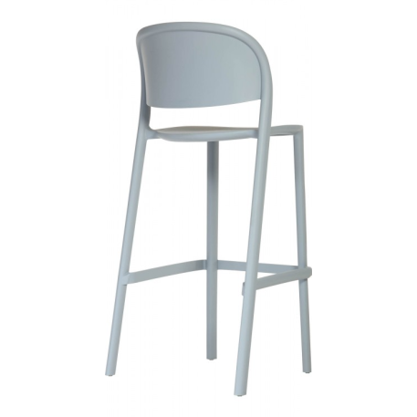 Барный стул EZPELETA Trena Stool Blue Grey Серый 1