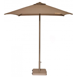 Зонт Ezpeleta Eolo Pureti 2.5x2.5 Taupe с базой Bond 35