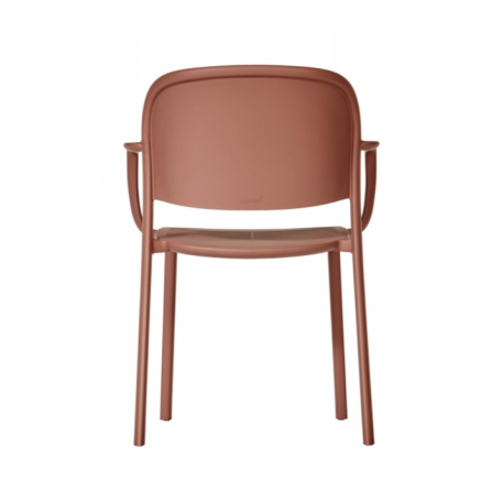 Стул EZPELETA Trena Armhair Terracota Красный2