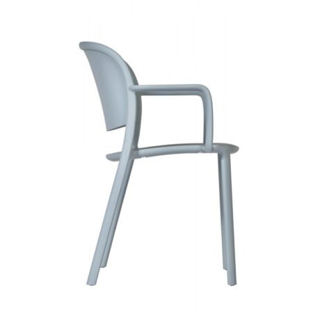 Стул EZPELETA Trena Armhair Blue Grey Голубой3