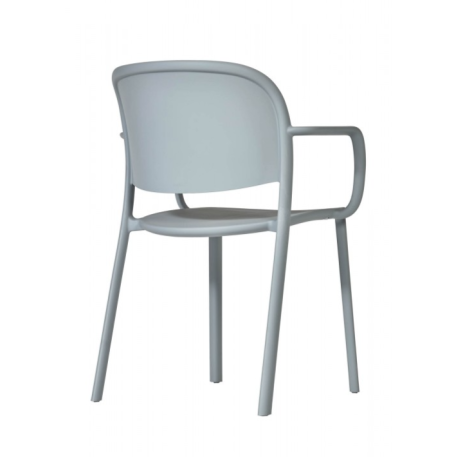Стул EZPELETA Trena Armhair Blue Grey Голубой1
