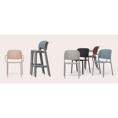 Стул EZPELETA Trena Armhair Taupe Коричневый7