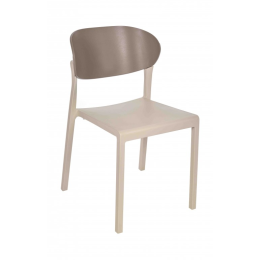 Стул EZPELETA Bake Sand Taupe Бежевый