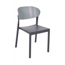 Стул EZPELETA Bake Anthracite Bluegrey Антрацит