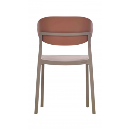 Стул EZPELETA Bake Taupe Terracota Терракотовый2