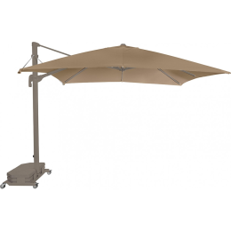 Зонт Ezpeleta Flexo 300x300 Taupe Бежевый с базой