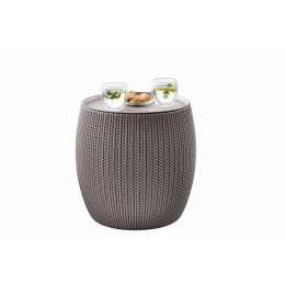 Стол-сундук Keter KNIT COZIES TABLE Бежевый