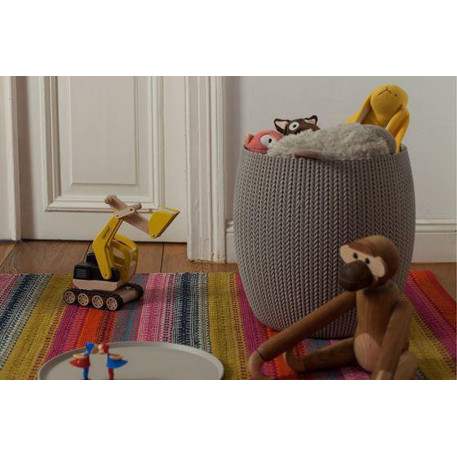 Стол-сундук Keter KNIT COZIES TABLE Бежевый2