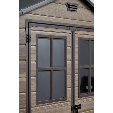 Садовый домик KETER SCALA 6X5 Коричневый1