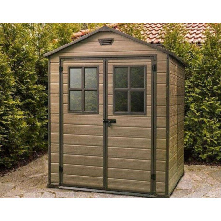 Садовый домик KETER SCALA 6X8 Коричневый2