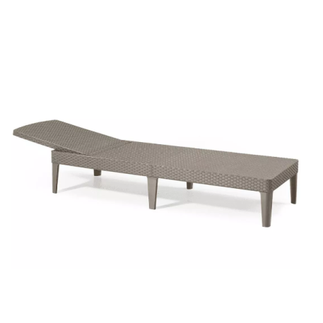 Шезлонг пластиковый Jaipur Sun lounger Капучино5