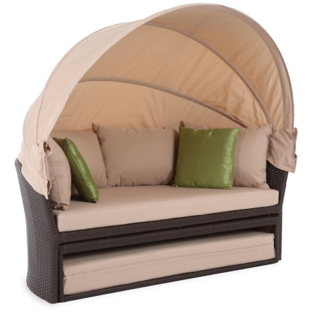Диван для саду та тераси Home Garden Sydney Коричневий2