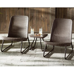 Набор мебели Keter Rio patio set Коричневый
