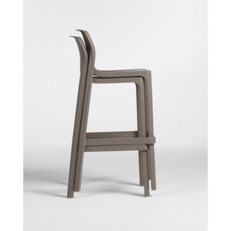 Барный стул NARDI Net Stool Tortora1