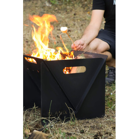 Чаша для огня -решетка-гриль Flanix Campfire9