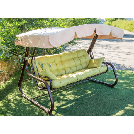Садовые качели Фелиция Люкс 22 Салатные2