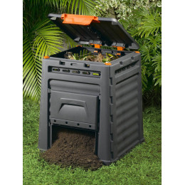 Компостер садовий Keter CURVER ECO COMPOSTER 320 Чорний