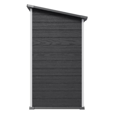 Садовый пластиковый домик Keter Essential 6x4,графит/белый5