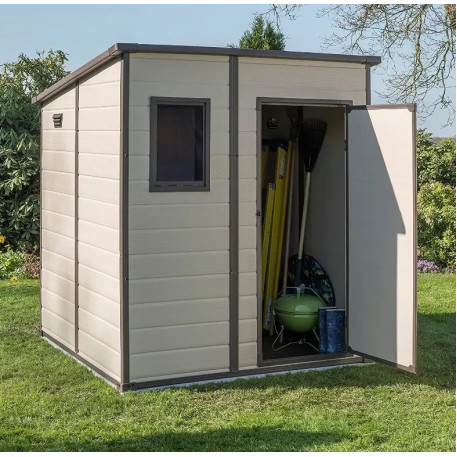 Садовый домик KETER MANOR Manor Pent 6x6 Бежевый2