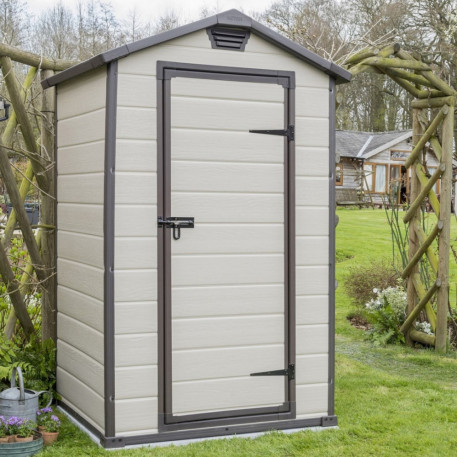 Садовый домик KETER MANOR 4×3 Бежевый1
