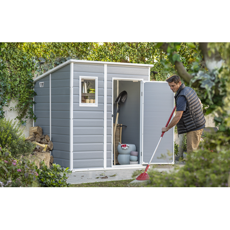 Садовый домик KETER MANOR Manor Pent 6x6 Серый3