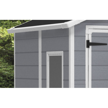 Садовый домик KETER MANOR 6×8 DD серый2