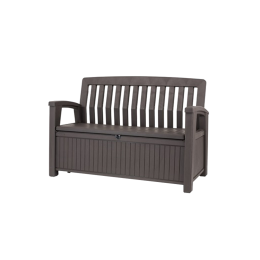 Лавка-ящик для зберігання KETER PATIO STORAGE BENCH Коричнева