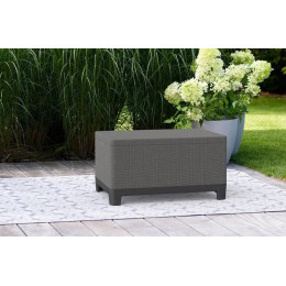 Стол-сундук садовый Keter Scandi Storage Table графит