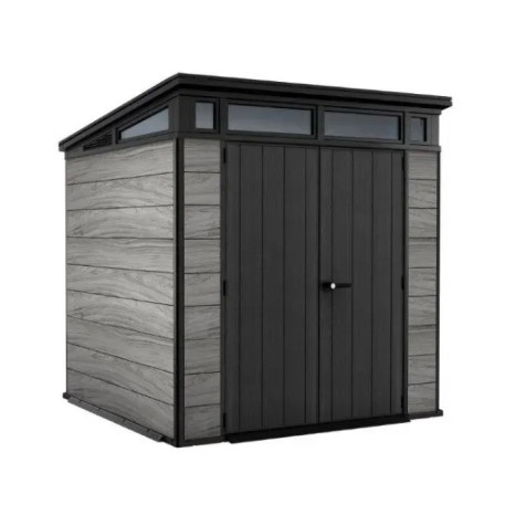 Садовый домик KETER Signature Pent 7x7 Штормовой серый1