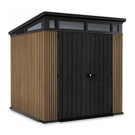 Садовый домик KETER Signature Pent 7x7 Коричневый1