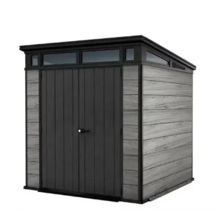 Садовый домик KETER Signature Pent 7x7 Штормовой серый2
