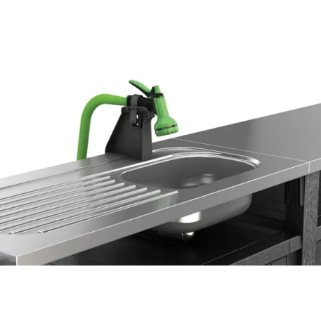 Садовий стіл для барбекю KETER UNITY XL 415л Графіт5