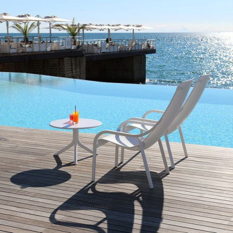Комплект для балкона NARDI Net Lounge with Step Bianco1