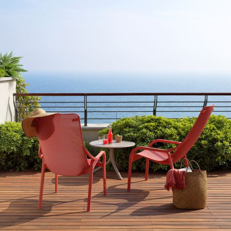 Комплект для балкона NARDI Net Lounge with Step Corallo1