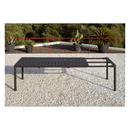 Стол Nardi Tevere Extensible 210 Anthracite3