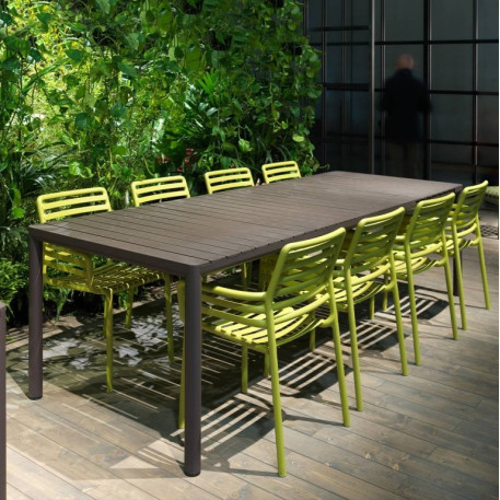 Стол Nardi Tevere Extensible 210 Anthracite5