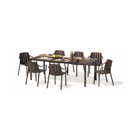 Стул NARDI Tiberina Bistrot Antracite2