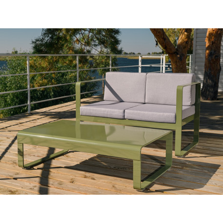 Комплект садовой мебели OXA Modern lounge Оливковый2
