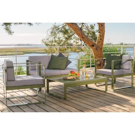 Комплект садовой мебели OXA Modern lounge Оливковый5