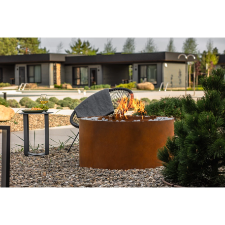 Гриль - кастрище - очаг OXA Round из CorTen1