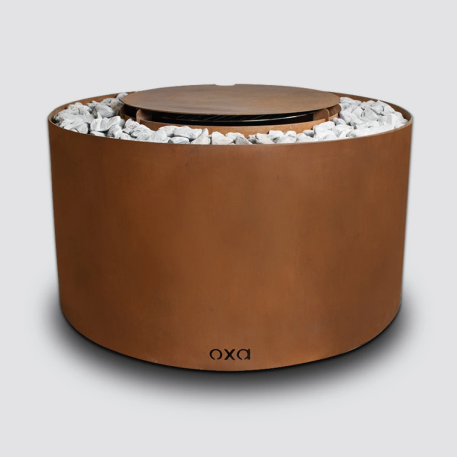 Гриль - кастрище - очаг OXA Round из CorTen5