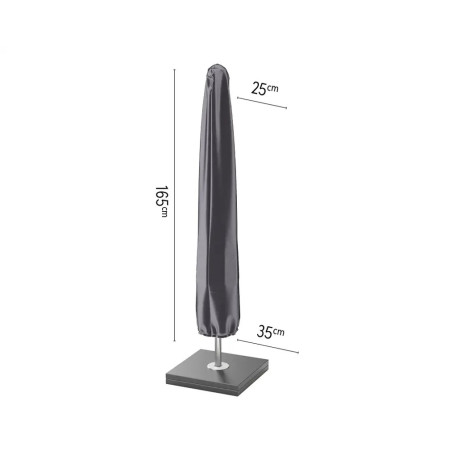 Зонт садовый Platinum Riva круглый Ø2.5 м Light grey3
